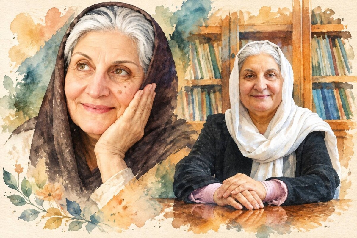 نوش‌آفرین انصاری؛ سردار ۸۷ ساله کتابداری ایران
